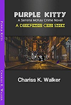 Purple Kitty by Chariss K. Walker