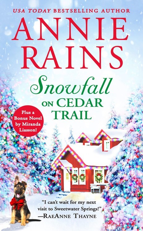 Snowfall on Cedar Trail by Annie Rains
