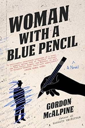 Woman With A Blue Pencil by Gordon McAlpine