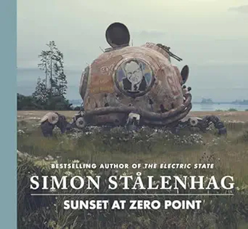 Sunset at Zero Point by Simon Stålenhag