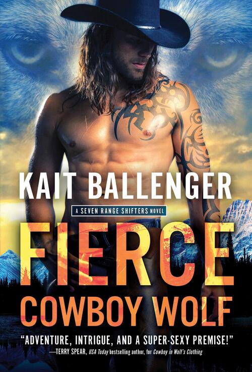Fierce Cowboy Wolf by Kait Ballenger