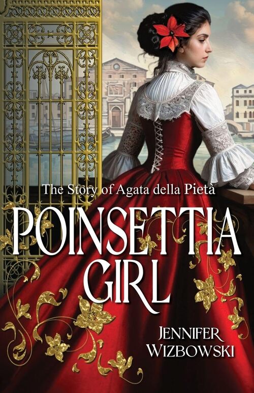 Poinsettia Girl by Jennifer Wizbowski