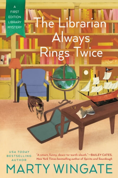 The Librarian Always Rings Twice by Marty Wingate