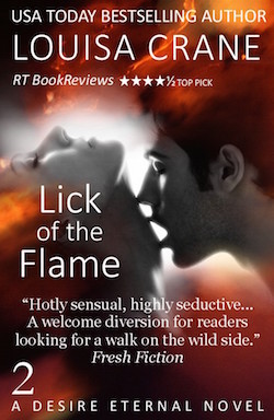 Excerpt of Lick of the Flame by Louisa Crane