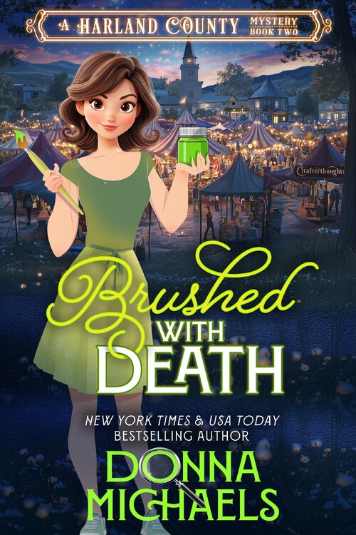 Brushed with Death by Donna Michaels