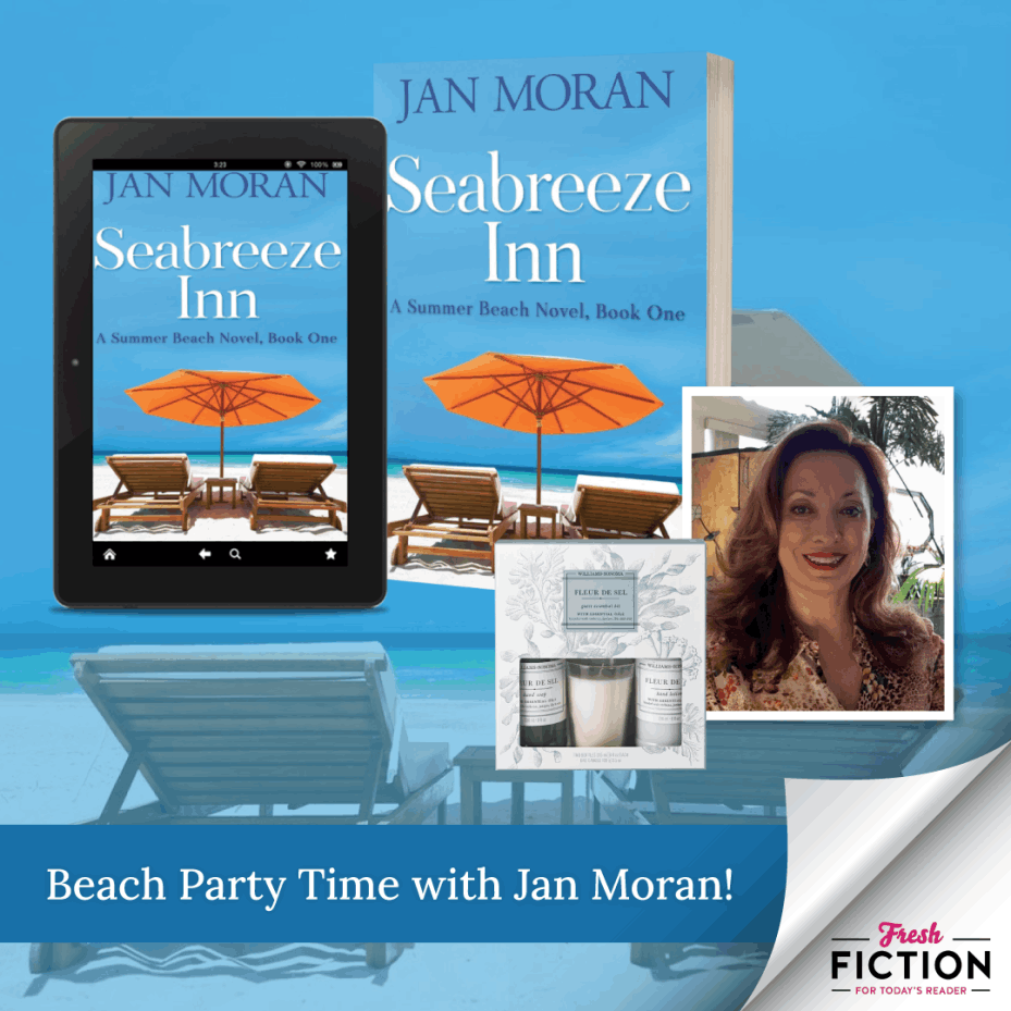 Beach Party Time! Jan Moran is giving away a Williams Sonoma Fleur de Sel Guest set!