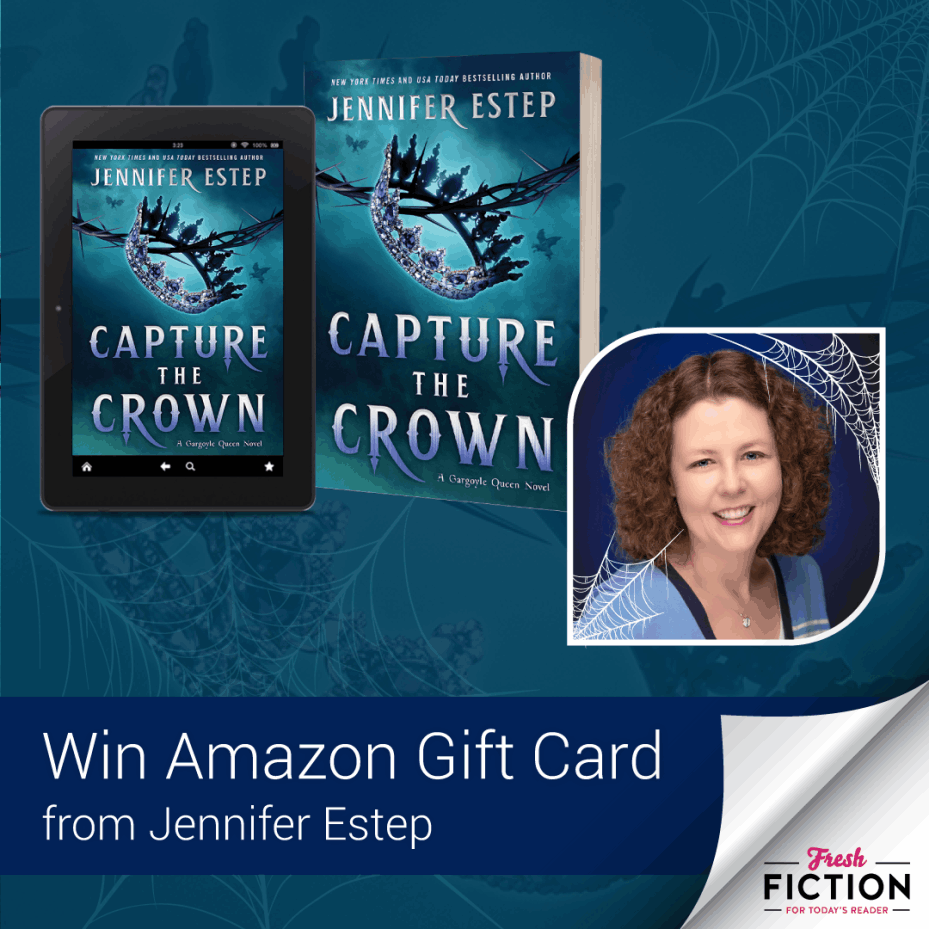 Get ready to Capture the Crown with a $10 Amazon gift card from Jennifer Estep