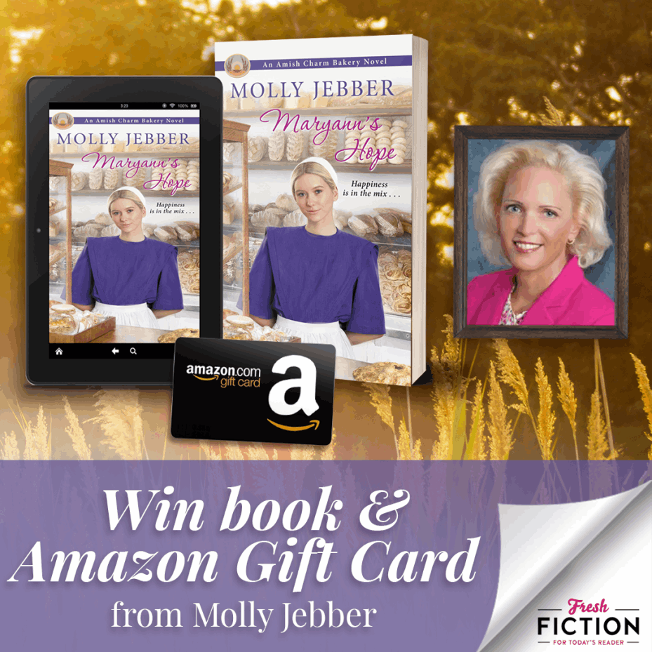 Kick Off your summer with Molly Jebber! She's giving away a copy of MARYANN'S HOPE plus Amazon GC
