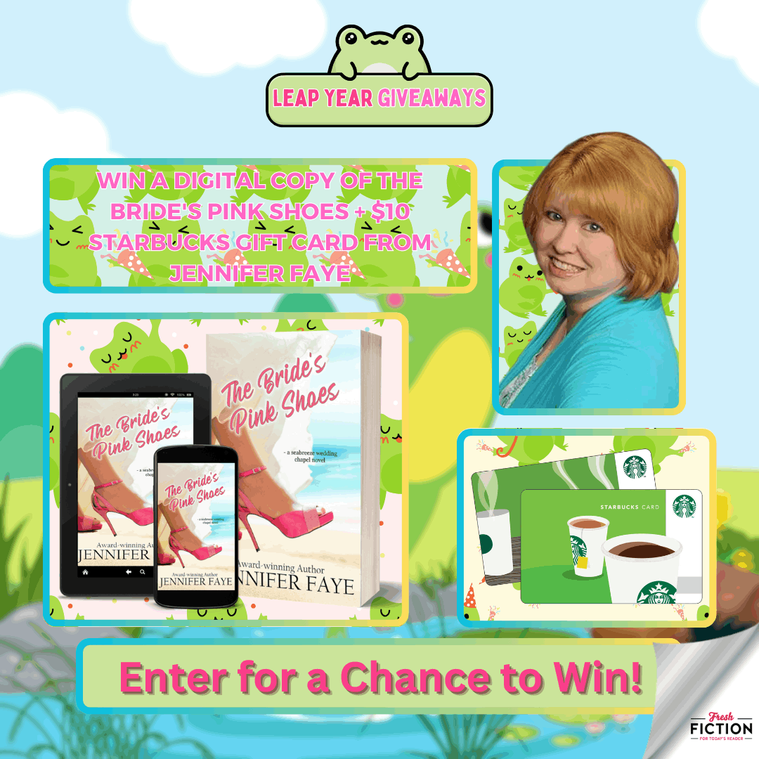Step into Romance: Win The Bride's Pink Shoes and a $10 Starbucks Gift Card from Jennifer Faye