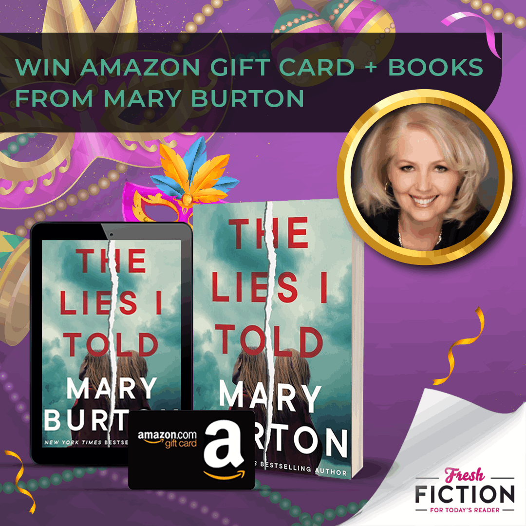 Celebrate Mardi Gras with Mary Burton. Chance to win a signed book and Amazon Card!