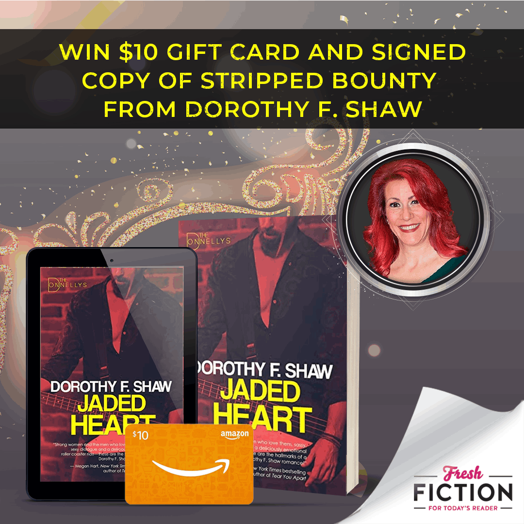 Dorothy F. Shaw's Mardi Gras treat: signed copy of book and Amazon Gift Card