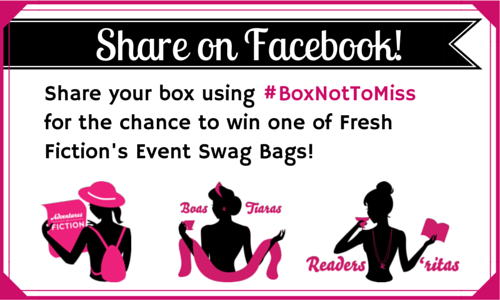 Share on Facebook for Fresh Fiction Box