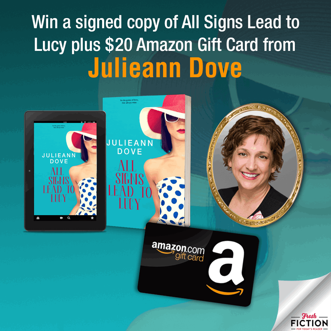 Find out why fate can be both a blessing and a curse in All Signs Lead To Lucy. Enter to win a signed copy and $20 Amazon gift card!