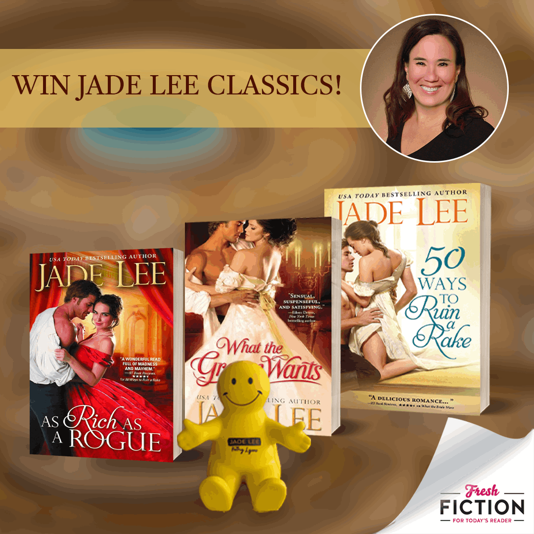 Throw it back to these Jade Lee classics: Enter to win 3 signed books + a Squidge mascot