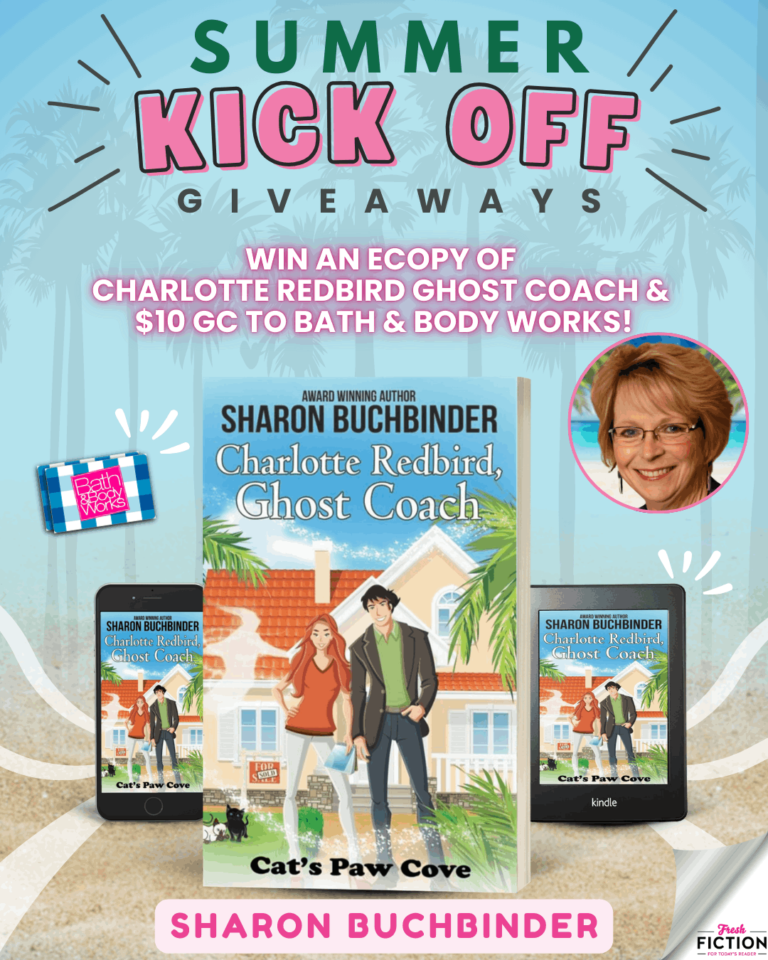 Kittens, Ghosts & a Glowing Giveaway from Sharon Buchbinder!